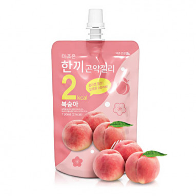 Thezoen Diet Konjac Jelly Peach Flavor