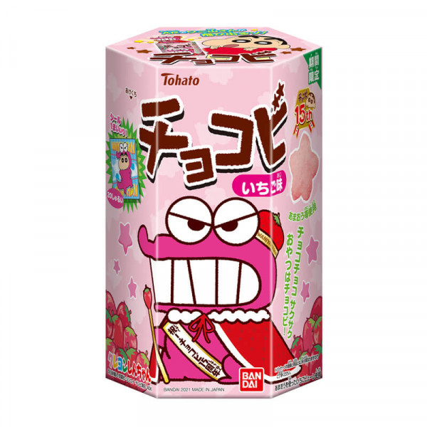 Tohato Crayon Shin-chan Chocobi Strawberry