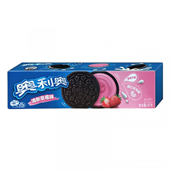 Oreo Sandwich Biscuit Fresh Strawberry