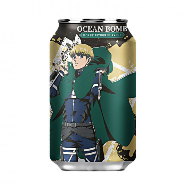 Ocean Bomb x Attack on Titan Armin Honey Citron