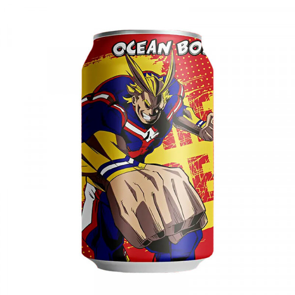 Ocean Bomb x My Hero Academia All Might Mango Pineapple 330 ml