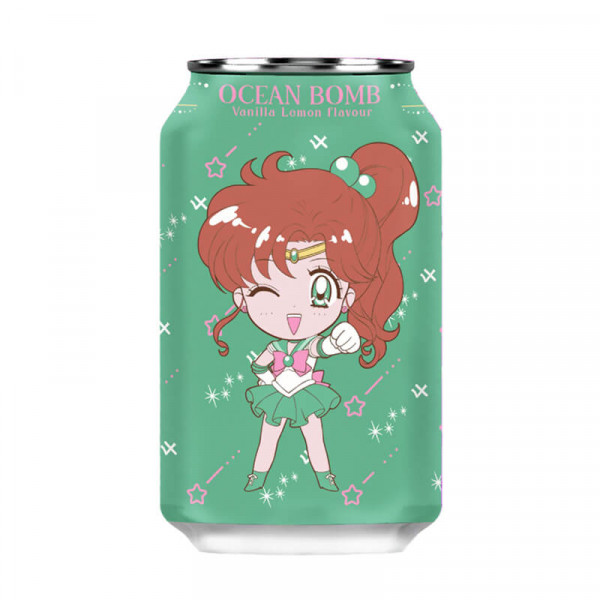 Ocean Bomb x Sailor Moon Chibi Vanilla Lemon 330 ml