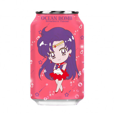 Ocean Bomb x Sailor Moon Chibi Strawberry 330 ml