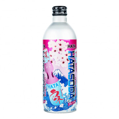 Hatakosen Ramune Soda Drink Grape