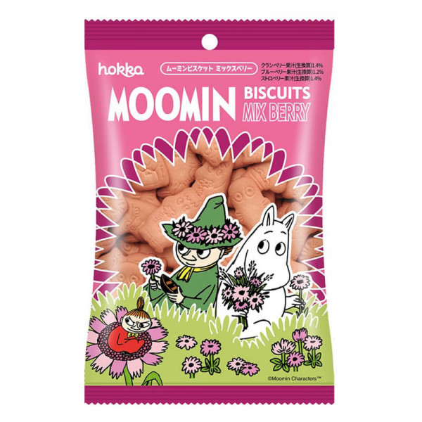 Hokka Moomin Mix Berry Biscuits