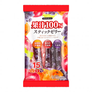 Ribon Fruit 100% Stick Jelly