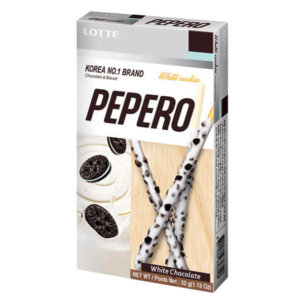 Lotte Pepero White Cookie & Cream