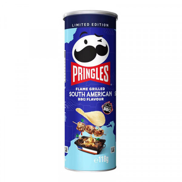 Kellogg's Pringles Flame Grilled South American BBQ Flavour