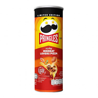 Kellogg's Pringles Smokey BBQ Lovers Pizza Flavour