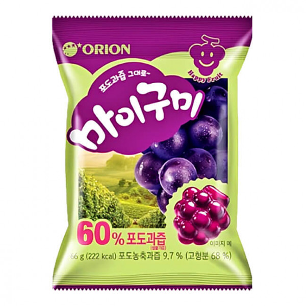 Orion Soft Juice My Gummy Grape