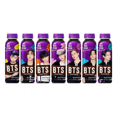 Hy BTS Hot Brew Coffe Sweet Americano Black