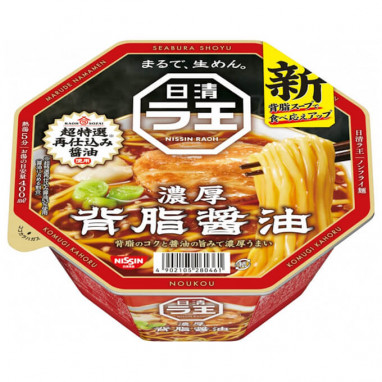 Nissin Cup Raoh Seabura Shoyu