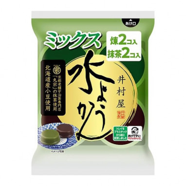 Imuraya Mizu Yokan Neri & Matcha Mix 4-pc Set