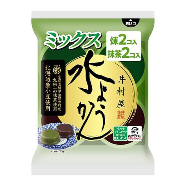 Imuraya Mizu Yokan Neri & Matcha Mix 4-pc Set