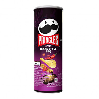 Kellogg's Pringles Texas Style BBQ Flavour