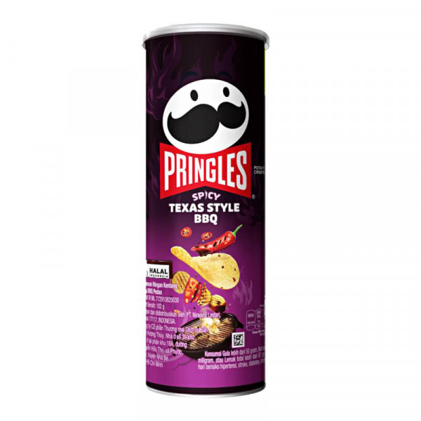 Kellogg's Pringles Texas Style BBQ Flavour