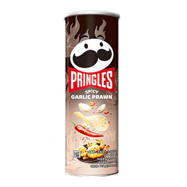 Kellogg's Pringles Spice Garlic Prawn Flavour