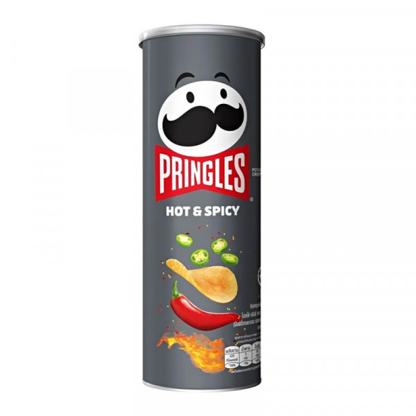 Kellogg's Pringles Hot & Spicy Flavour