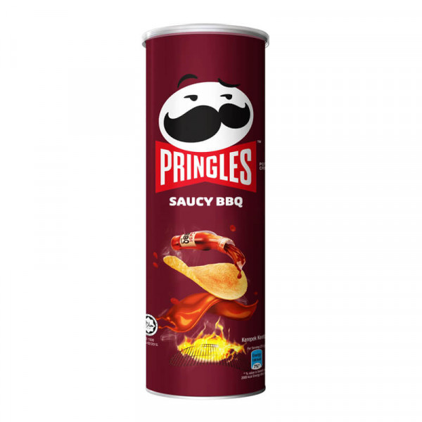 Kellogg's Pringles Saucy BBQ Flavour