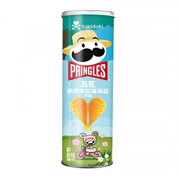 Kellogg's Pringles Cucumber & Sea Salt Flavour