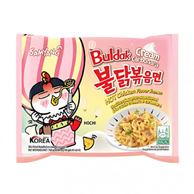 Samyang Buldak Hot Chicken Cream Carbonara Ramen Korea