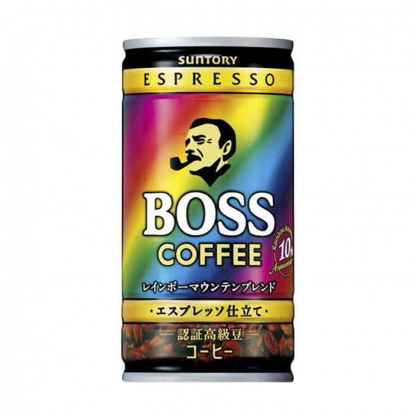 Suntory Boss Rainbow Mountain Blend Coffee 185 ml