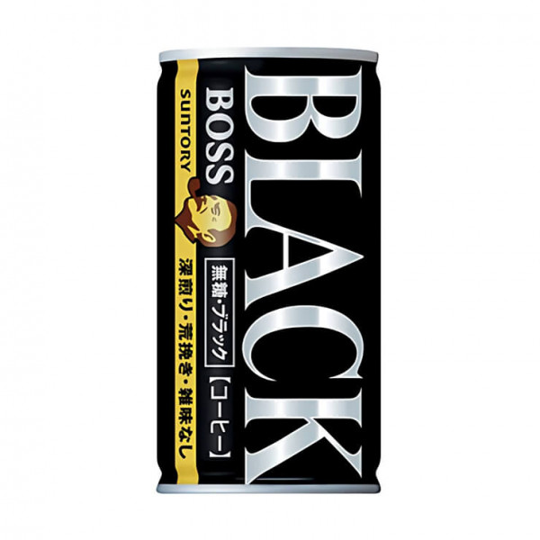 Suntory Boss Black Coffee 185 ml