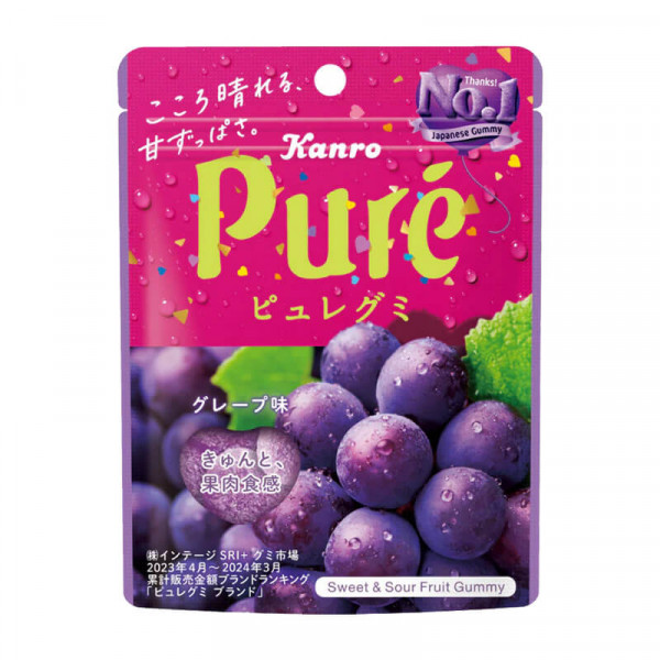 Kanro Puré Gummy Grape