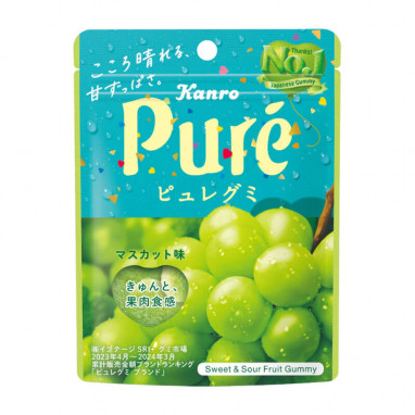 Kanro Puré Gummy Muscat