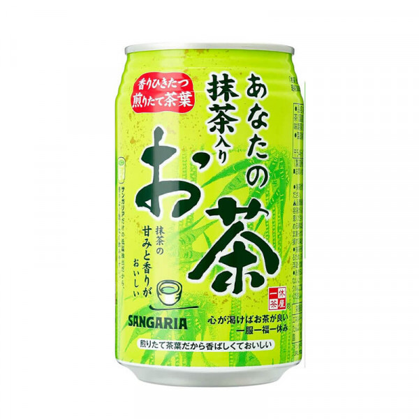 Sangaria Anata no Matcha & Green Tea Can 340 ml