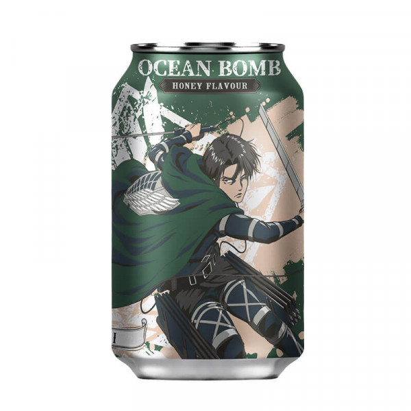 Ocean Bomb x Attack on Titan Levi Honey 330 ml