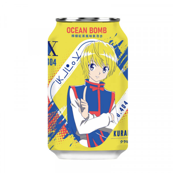 Ocean Bomb x Hunter x Hunter Kurapika Lemon Tea 330 ml