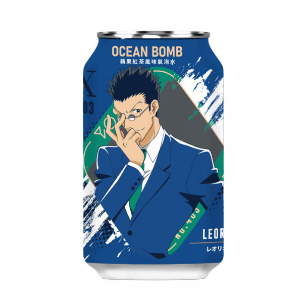 Ocean Bomb x Hunter x Hunter Leorio Apple Tea 330 ml