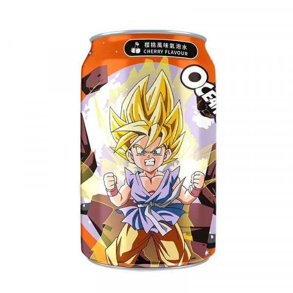 Ocean Bomb x Dragon Ball GT Goku Super Saiyan Cherry 315 ml
