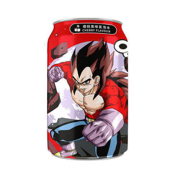 Ocean Bomb x Dragon Ball GT Vegeta Super Saiyan 4 Cherry 315 ml