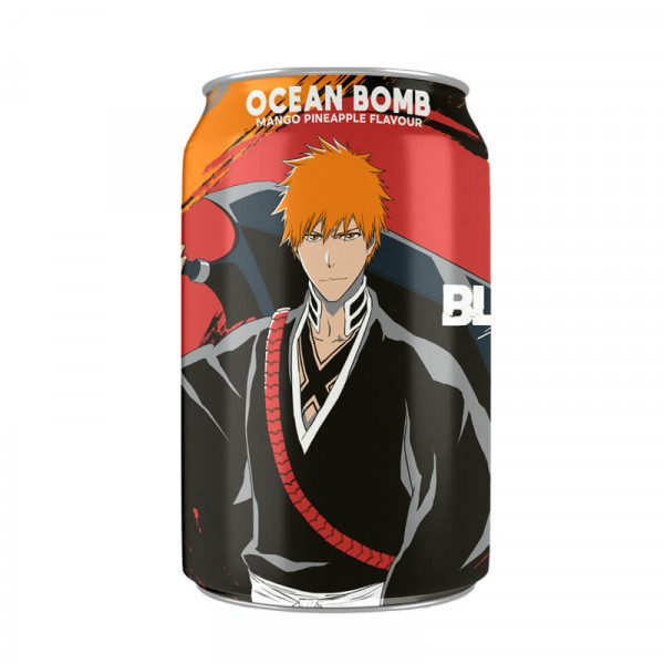 Ocean Bomb x Bleach Ichigo Kurosaki Mango Pineapple 330 ml