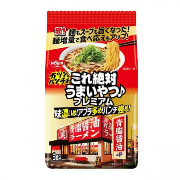 Nissin Kore Zettai Umai-Yatsu Premium Seabura Shoyu
