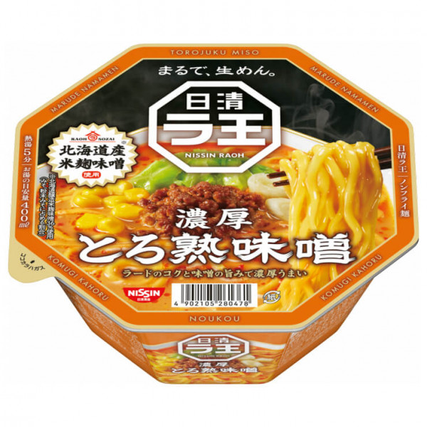 Nissin Cup Raoh Rich Toro-Juku Miso