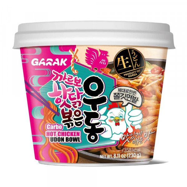Garak Carbo Hot Chicken Udon Bowl