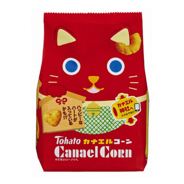 Tohato Lucky Cat Caramel Corn Original