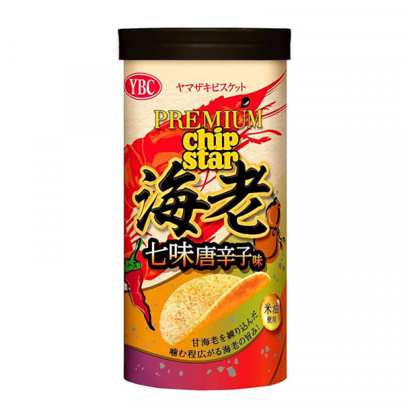 YBC Chip Star Shrimp & Shichimi Red Pepper
