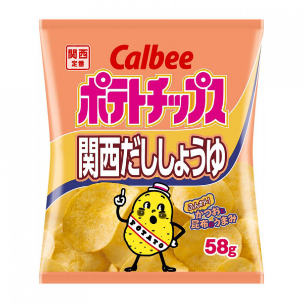 Calbee Potato Chips Kansai Dashi-Shoyu