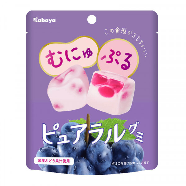 Kabaya Pure & Natural Gummy Grape