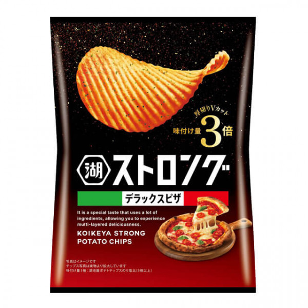 Koikeya Strong Potato Chips Pizza Deluxe