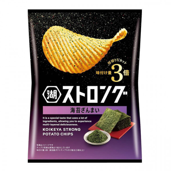 Koikeya Strong Potato Chips Nori Zanmai