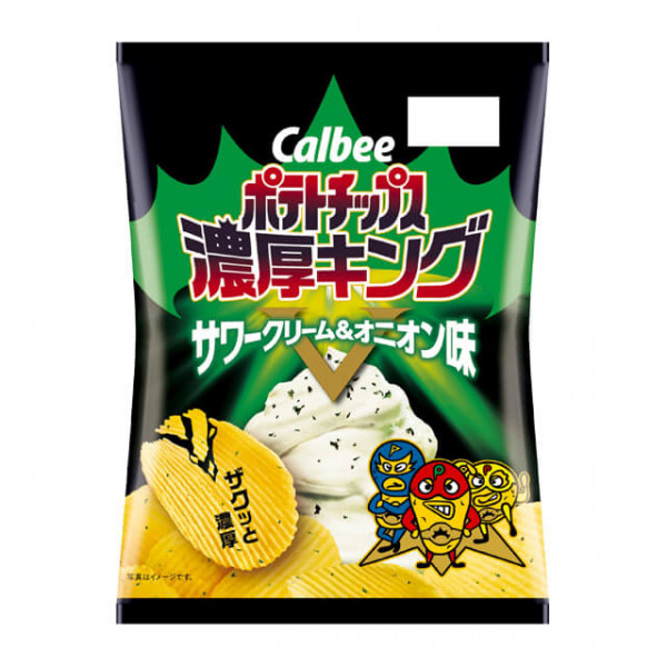 Calbee Potato Chips Noukou King Sour Cream & Onion