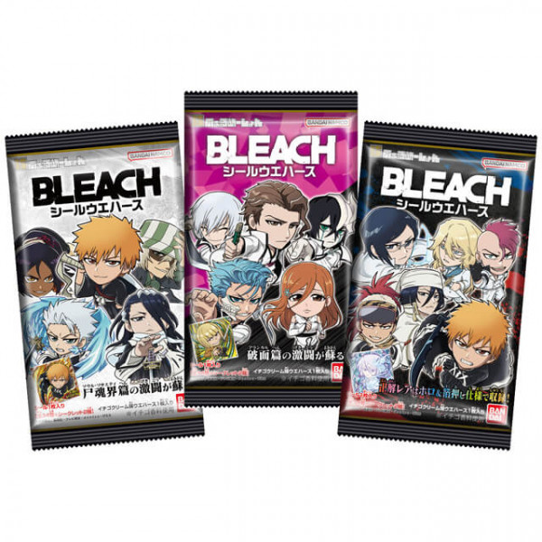 Bandai Bleach Strawberry Cream Wafer With Sticker