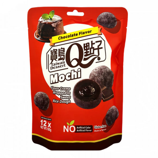 Taiwan Dessert Q Brand Mochi Chocolate 180 g
