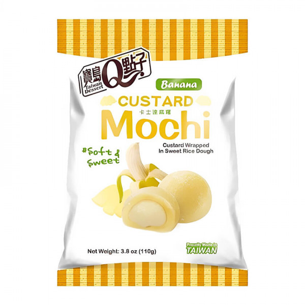 Taiwan Dessert Custard Mochi Banana 110 g