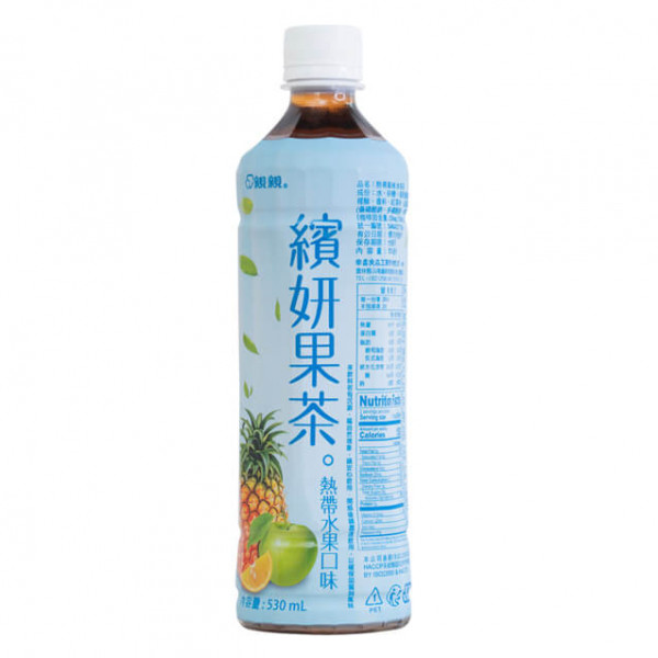 Chin Chin Fruit Tea Drink Tropical Fruit 530 ml